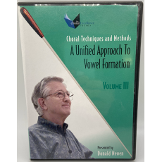 (DVD) A Unified Approach To Vowel Formation Volume III